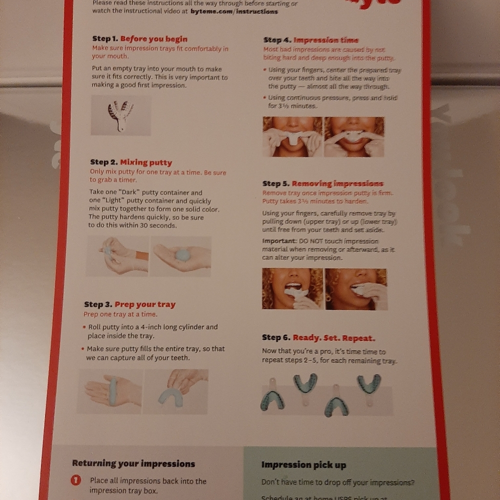 Byte impression kit - Picture 3 of 6